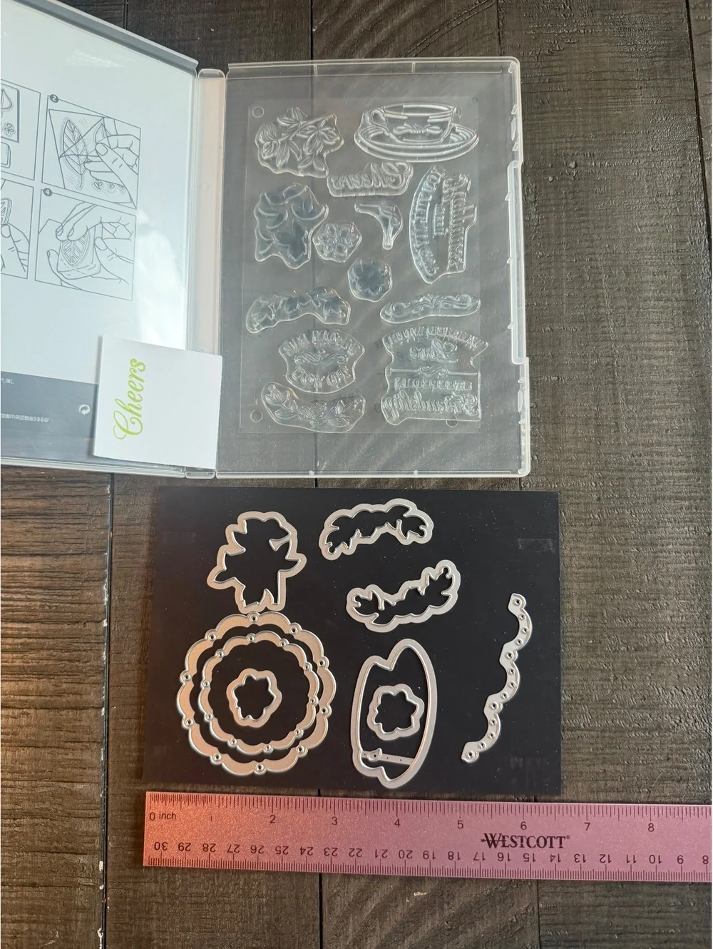 Stampin’ Up Time For Tea stamp set with die cuts